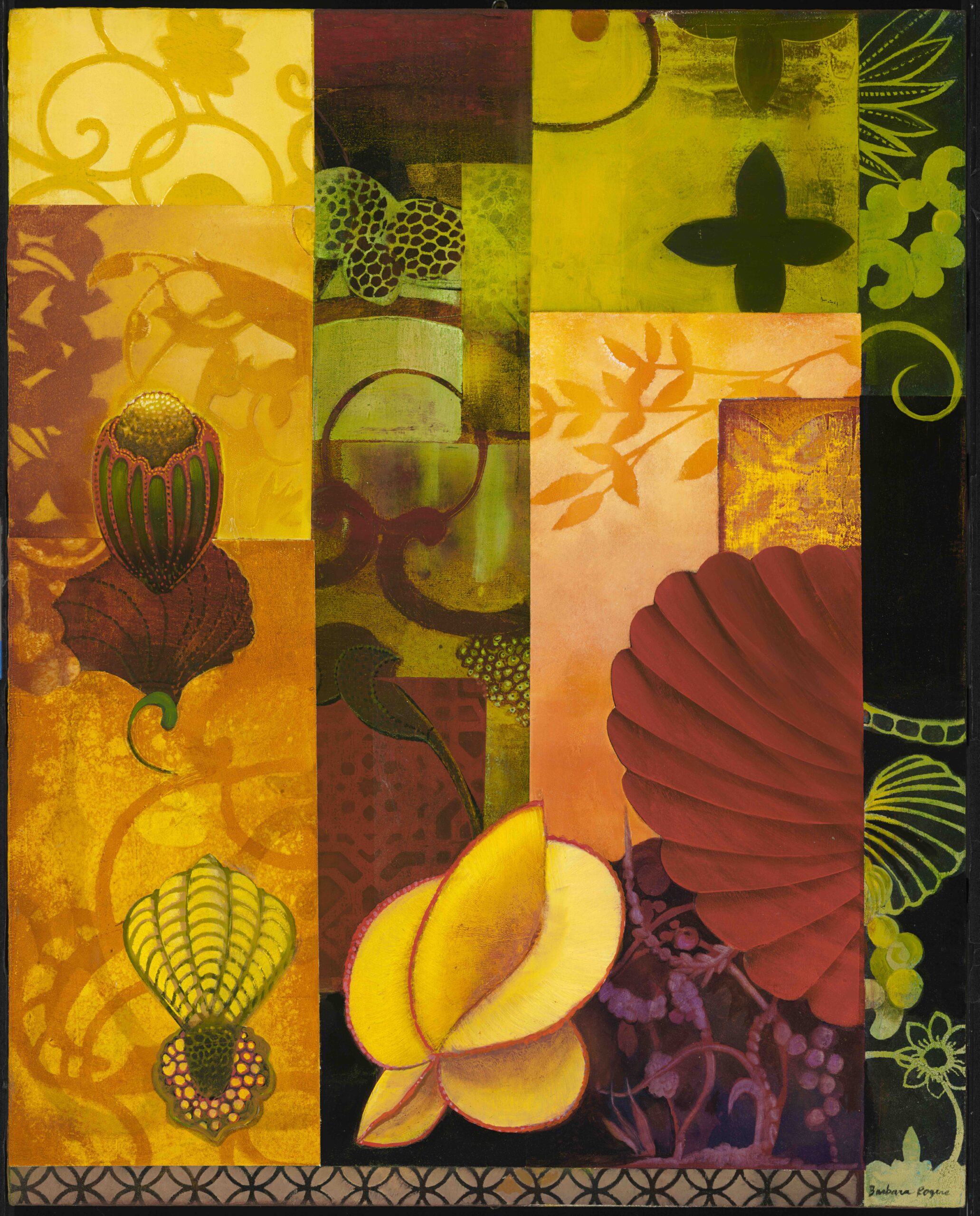 Green Shaded Places (Botanical Abstraction #1)